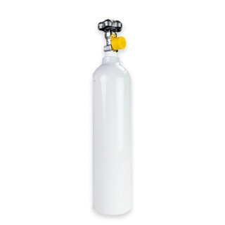 Butla tlenowa aluminiowa 2,0L z zaworem Luxfer