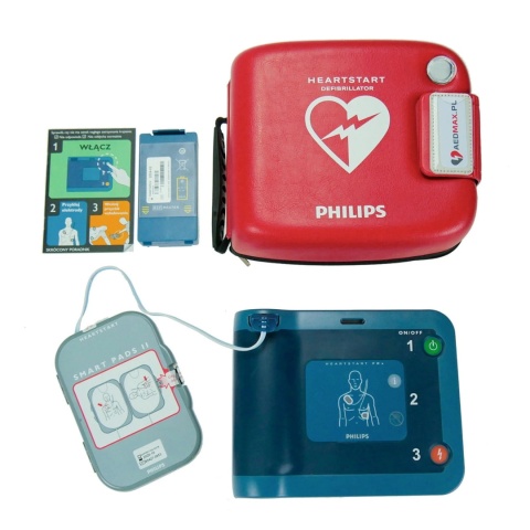 Defibrylator AED Philips FRx Standard w torbie z kluczem pediatrycznym