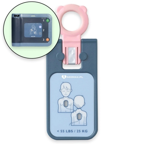 Defibrylator AED Philips FRx Standard w torbie z kluczem pediatrycznym