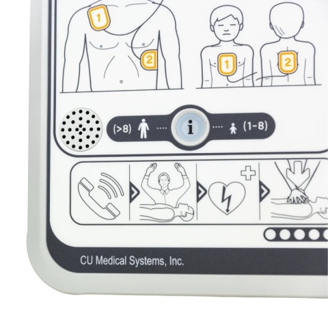 Defibrylator półautomatyczny AED CU Medical iPAD SPR